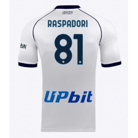 SSC Napoli Giacomo Raspadori #81 Auswärtstrikot 2023-24 Kurzarm